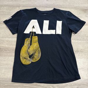 Muhammad Ali Shirt Boxing Gloves Served Fresh Men's Black Tee Medium